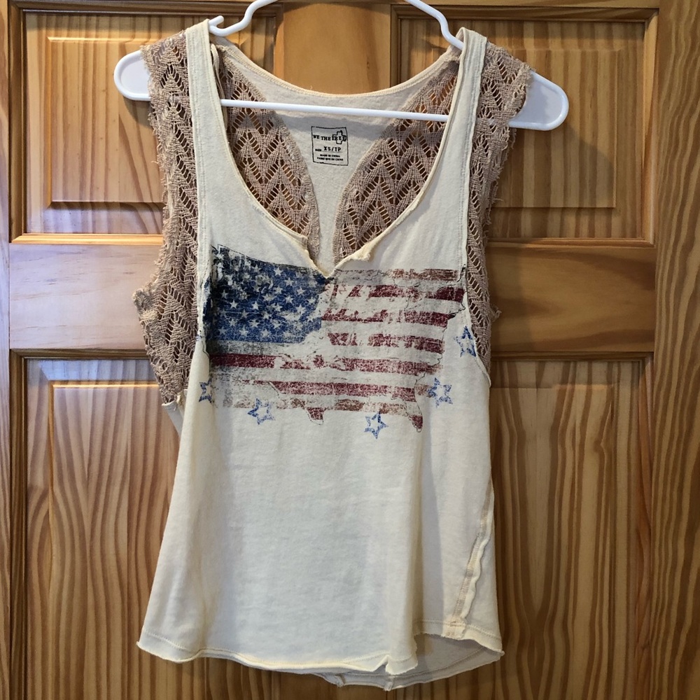 Free People USA Tank. Size XS.